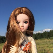 Моя первая большая модельная кукла или история о том как у нас появилась Ева