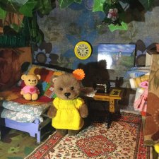 Авторский медвежонок в румбоксе - прекрасный  подарок ребёнку на 12 лет