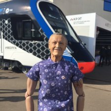 Матвей Сергеевич на международном железнодорожном салоне экспо 2021