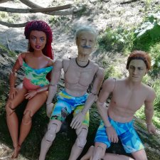 Матвей Сергеевич, ПинкЛау и Бэбита на речке