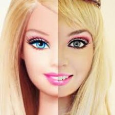 Подскажите как частично стереть макияж с кукольного лица!