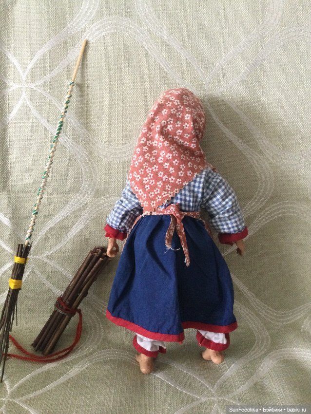 Травница Агриппина 💐 — Реставрация и преображение кукол: ремонт (фото 2)