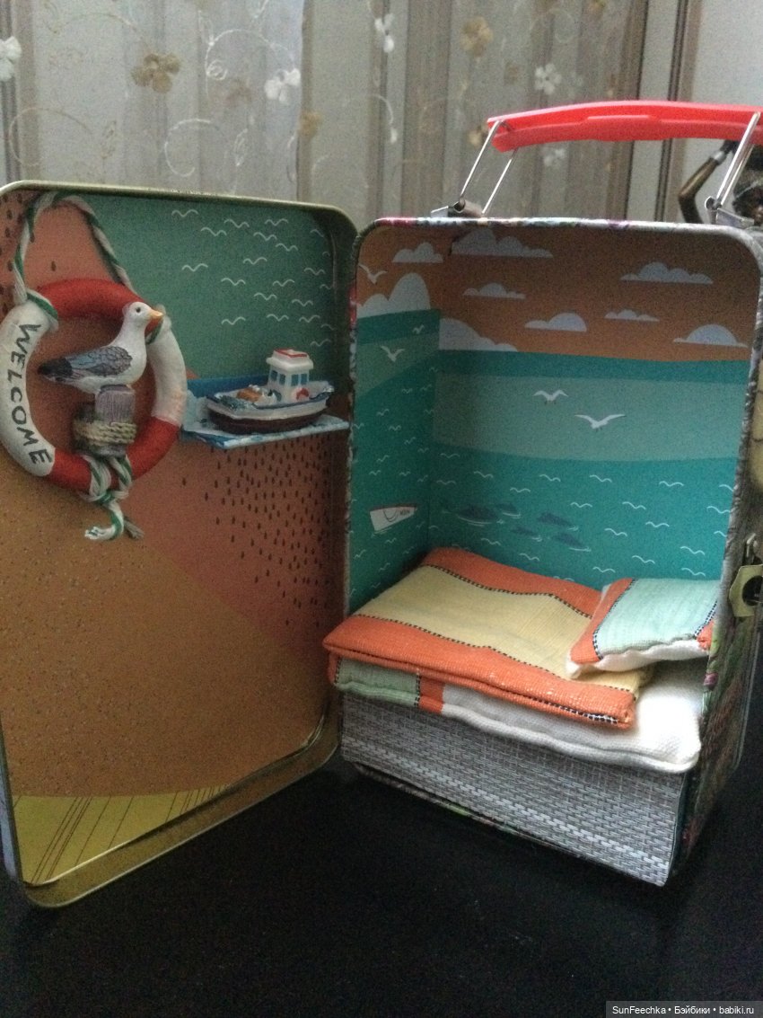 Мечты о море! ⛵️ | Бэйбики Мечты о море! ⛵️ — Румбоксы и кукольные интерьеры: фото (фото 8)