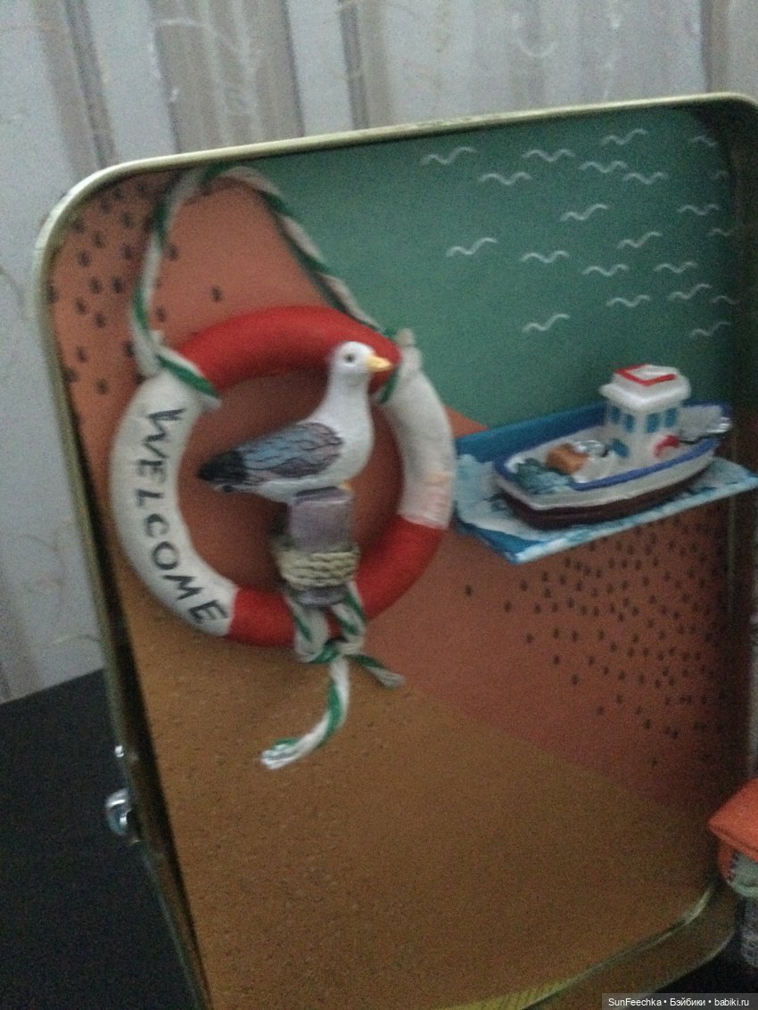 Мечты о море! ⛵️ | Бэйбики Мечты о море! ⛵️ — Румбоксы и кукольные интерьеры: фото (фото 6)