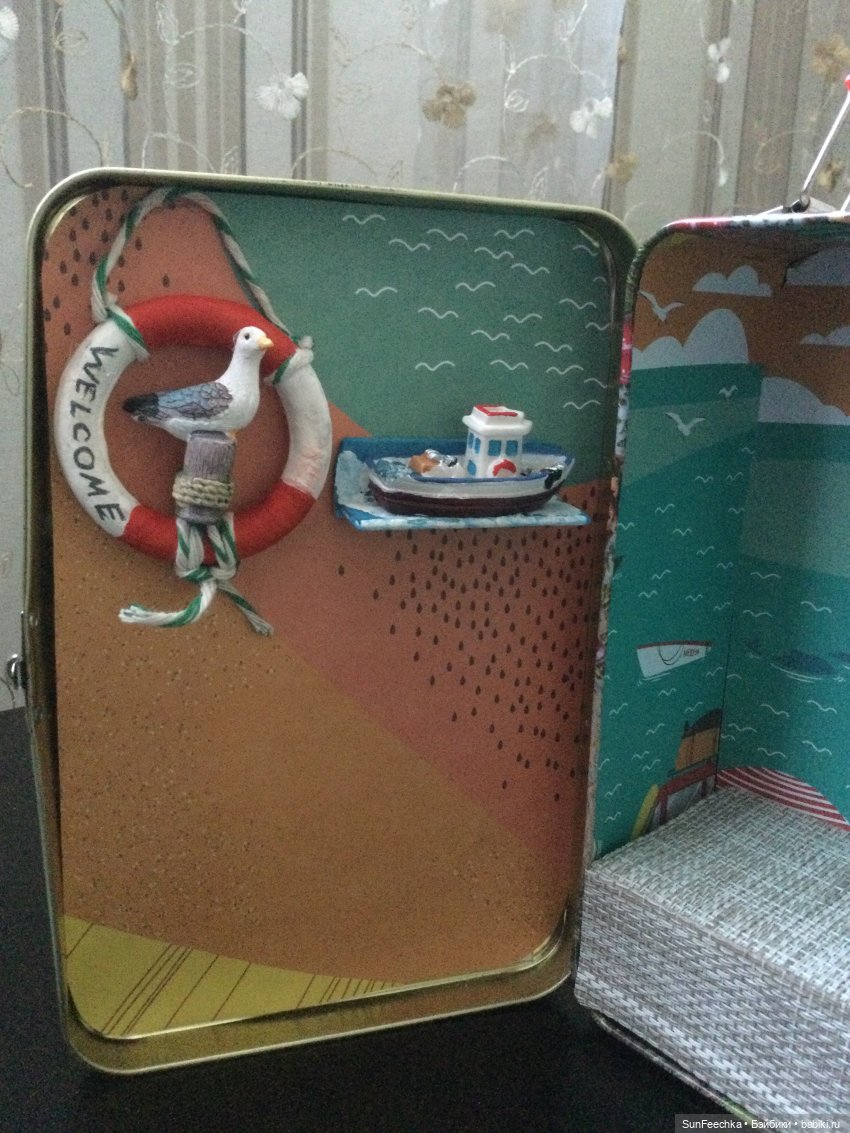 Мечты о море! ⛵️ | Бэйбики Мечты о море! ⛵️ — Румбоксы и кукольные интерьеры: фото (фото 5)