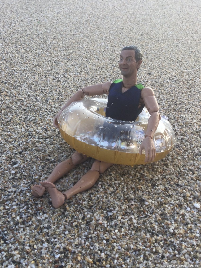 Мистер Бин на пляже — Куклы с Алиэкспресс (Aliexpress): Китайские шарнирные