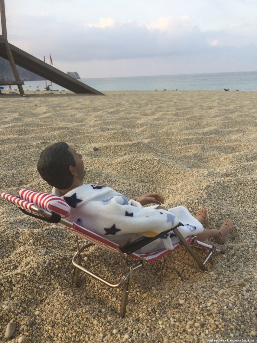 Мистер Бин на пляже — Куклы с Алиэкспресс (Aliexpress): Китайские шарнирные (фото 3)