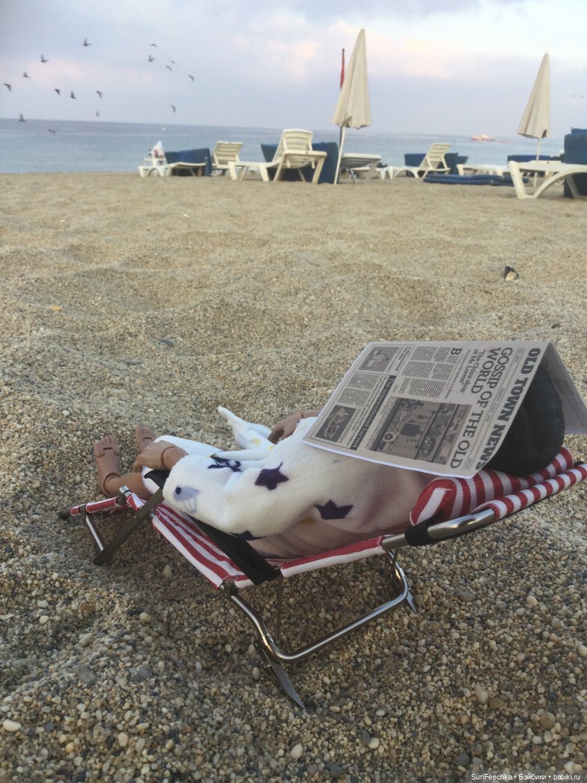 Мистер Бин на пляже — Куклы с Алиэкспресс (Aliexpress): Китайские шарнирные (фото 6)