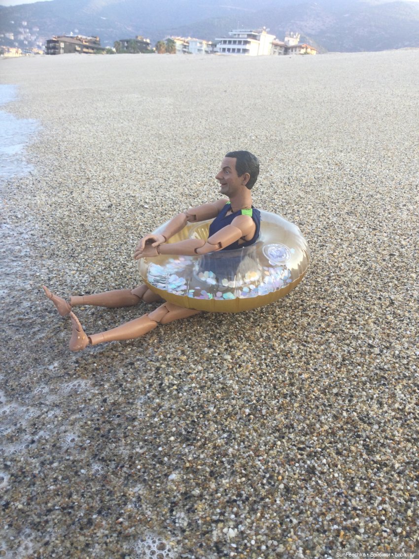 Мистер Бин на пляже — Куклы с Алиэкспресс (Aliexpress): Китайские шарнирные