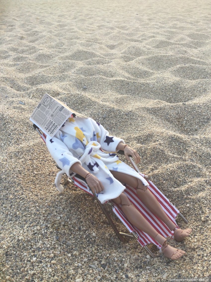 Мистер Бин на пляже — Куклы с Алиэкспресс (Aliexpress): Китайские шарнирные (фото 5)