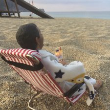 Мистер Бин на пляже