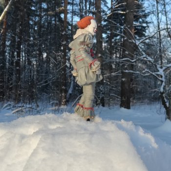 Лес, мороз - Леденящие кровь фото