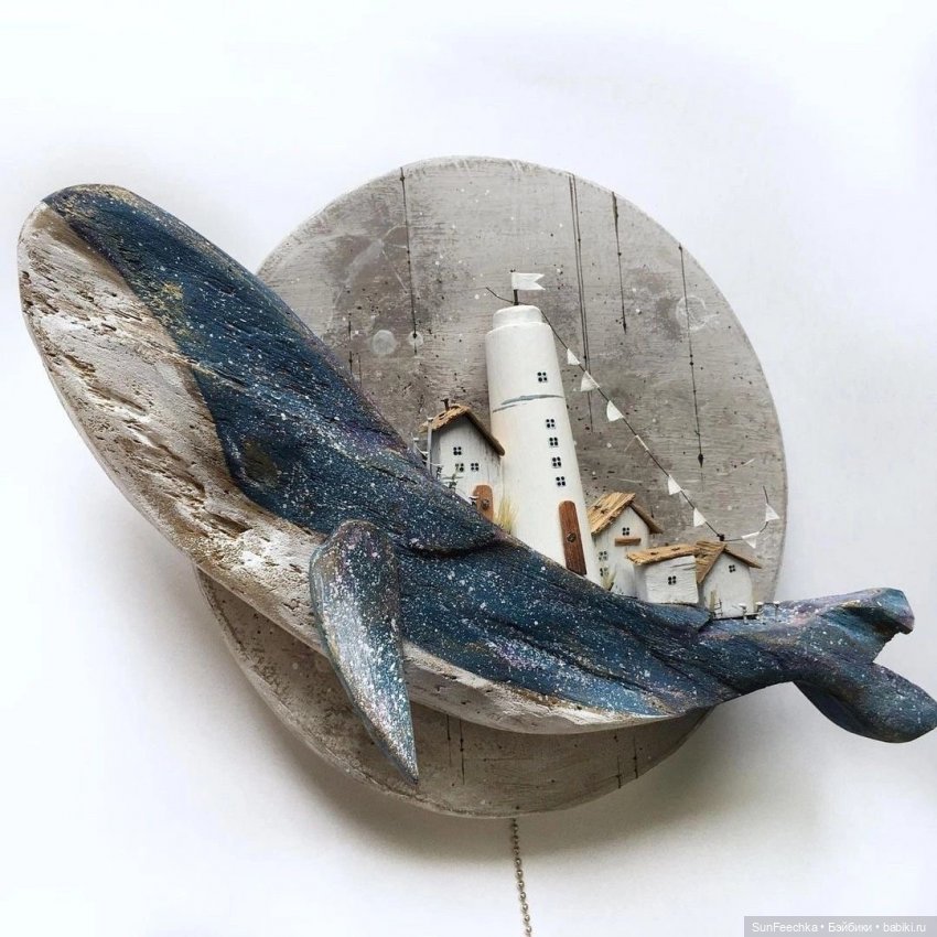 Киты в искусстве — Живопись и графика: творчество художников (фото 4)