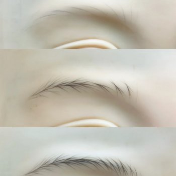 Рисуем реалистичные брови