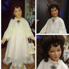 Шикарная фарфоровая кукла из Германии