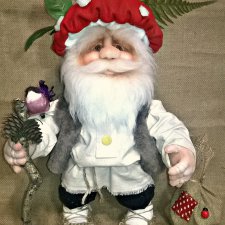 Лесовичок, кукла из капрона