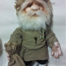 Домовой, кукла из капрона
