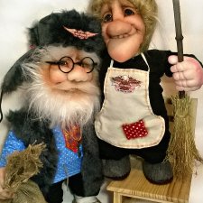 Домашние обереги - Навсегда вместе. Куклы из капрона