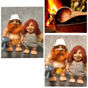 Банщик и банщица