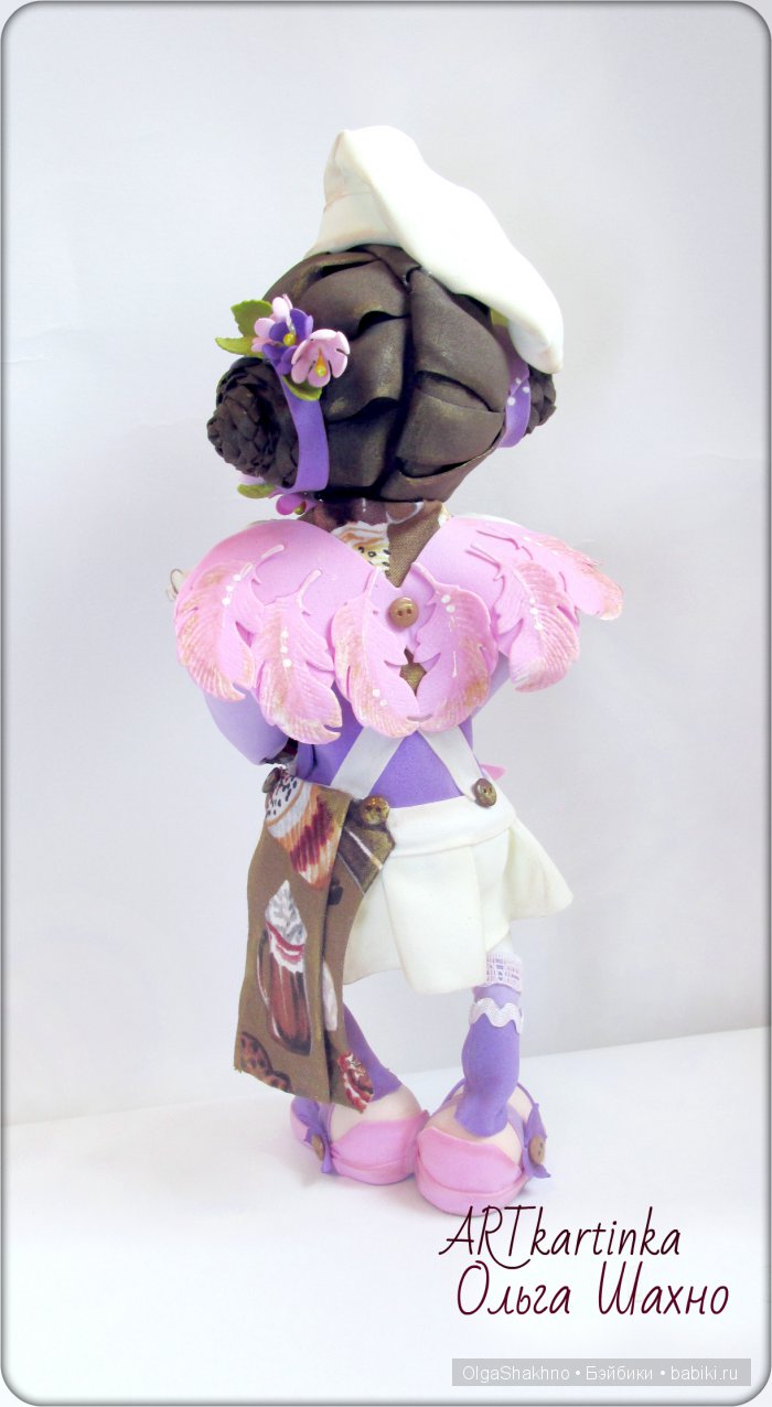 Кухонные феи. Фоамиран — Авторские текстильные куклы: Вальдорфские (фото 2)