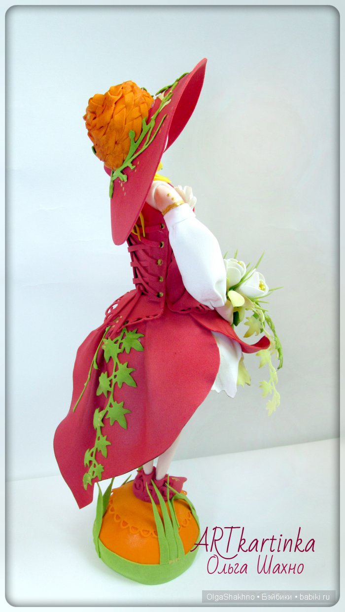 Красивым девушкам есть о чем поболтать. Текстильные куклы своими руками (фото 5)