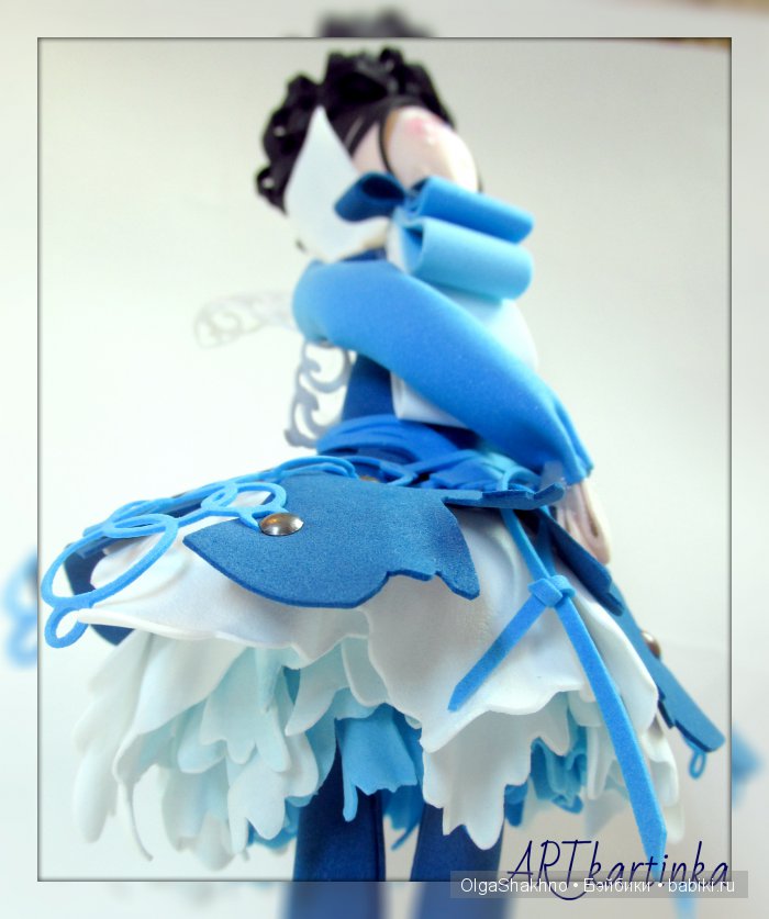 Красивым девушкам есть о чем поболтать. Текстильные куклы своими руками (фото 2)