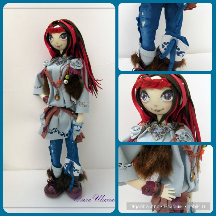 Моя Варвара.Кукла из ткани