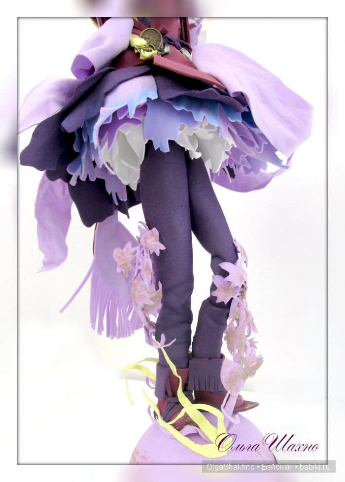 "Менестрель" текстильная кукла из фоамирана (фото 6)