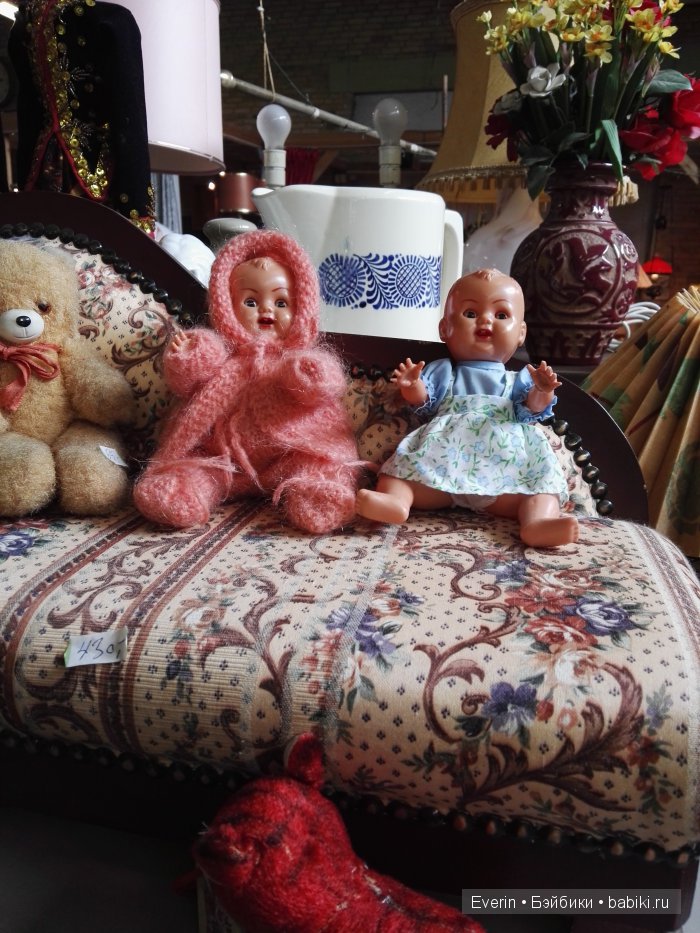Экскурсия на блошинку — Редкие антикварные куклы и реплики: воск (фото 6)