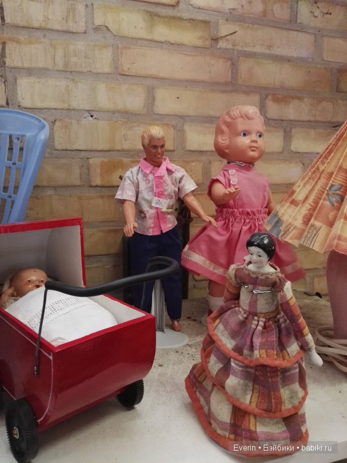 Экскурсия на блошинку — Редкие антикварные куклы и реплики: воск
