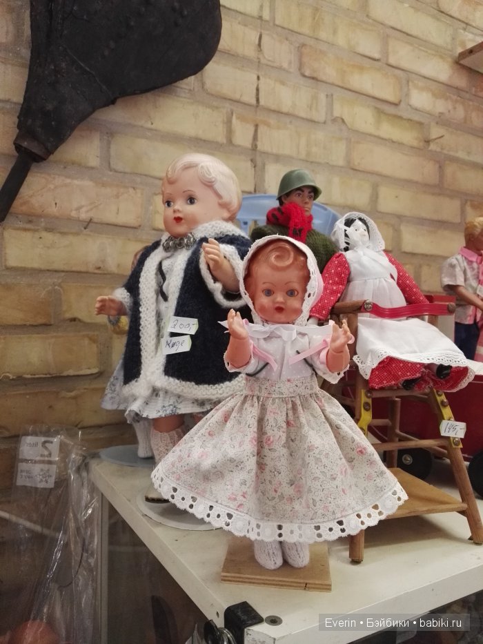 Экскурсия на блошинку — Редкие антикварные куклы и реплики: воск