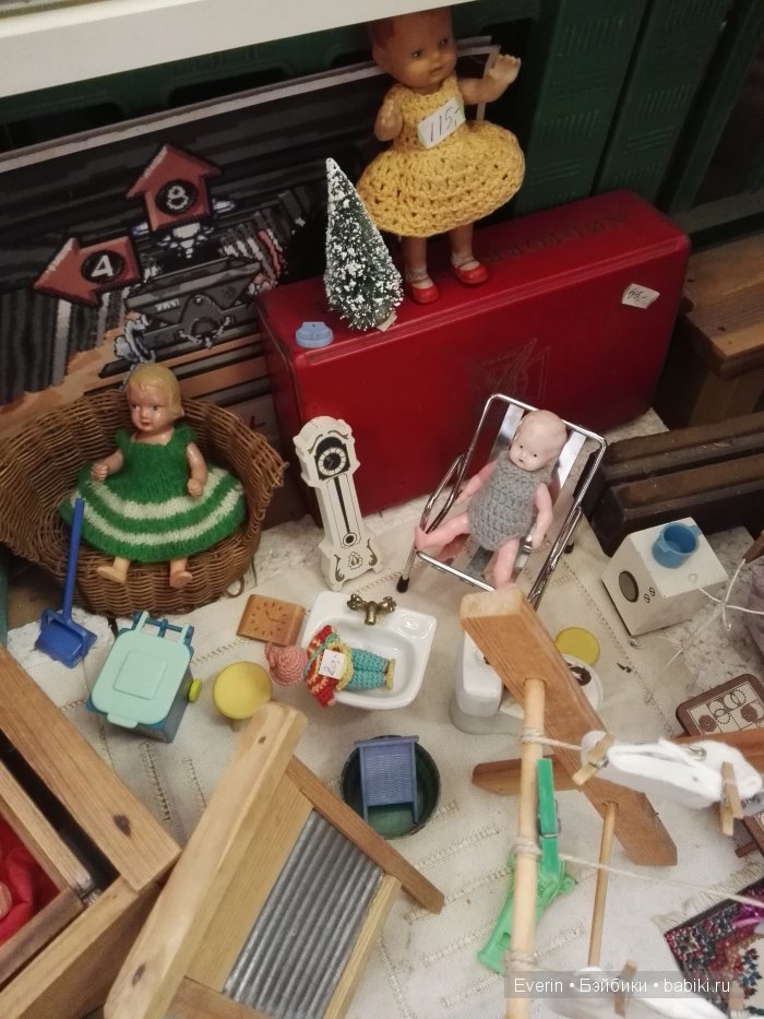 Экскурсия на блошинку — Редкие антикварные куклы и реплики: воск