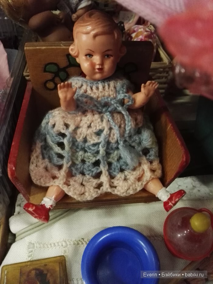 Экскурсия на блошинку — Редкие антикварные куклы и реплики: воск (фото 3)