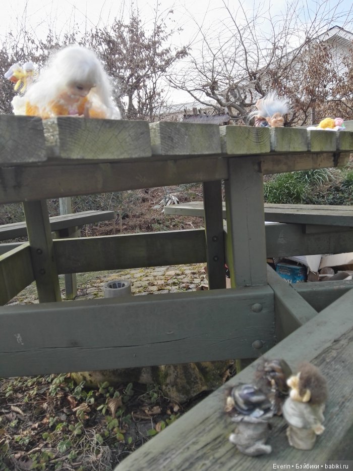 Дальние родственники. Прогулка в саду (фото 8)