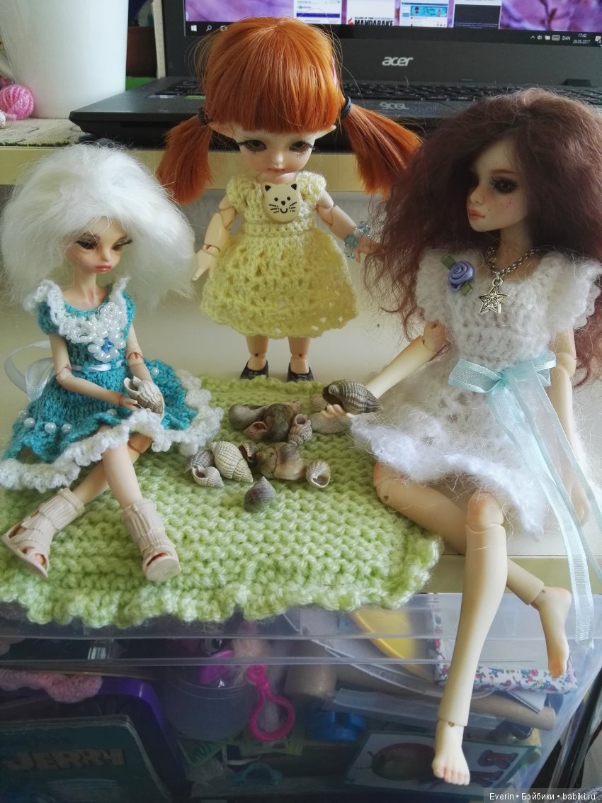 Кукла БЖД Юлька и море — Куклы Milim Studio (Милим): российские БЖД