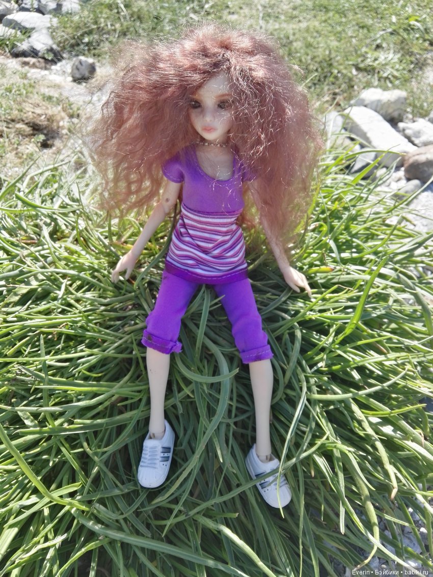 Кукла БЖД Юлька и море — Куклы Milim Studio (Милим): российские БЖД (фото 9)
