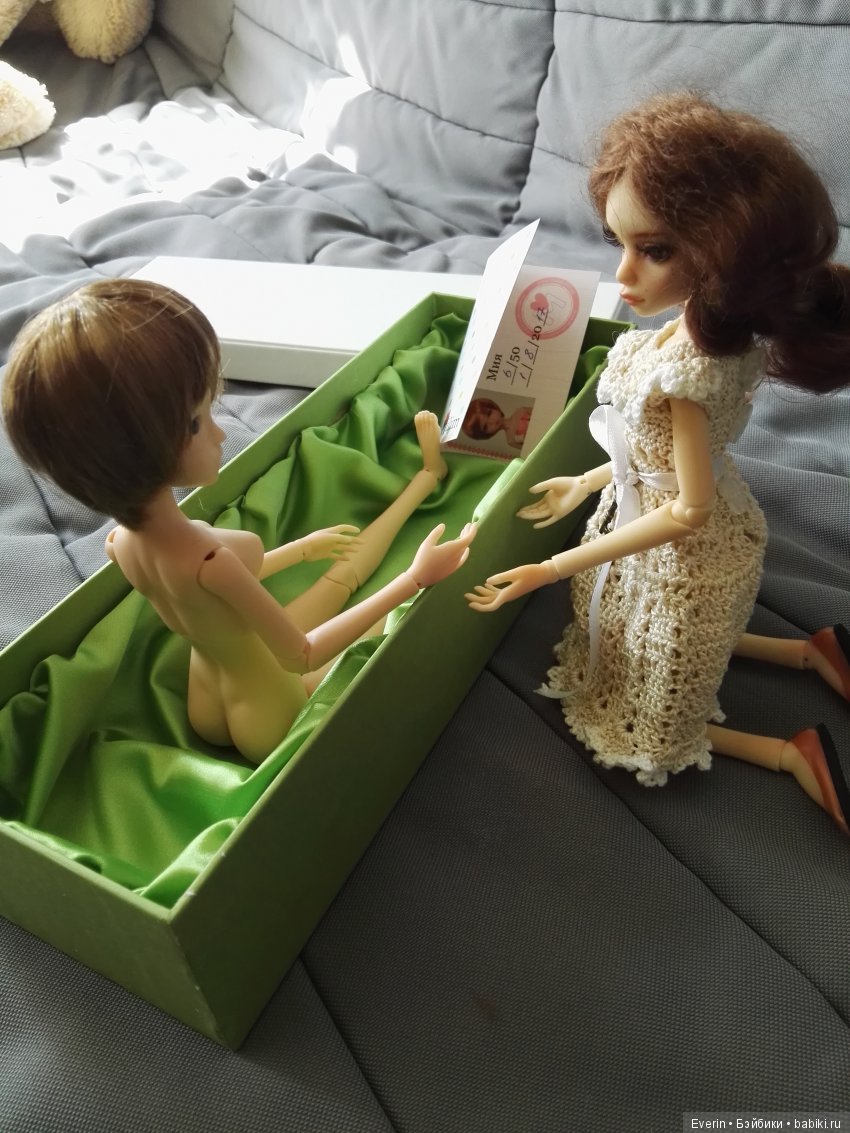 А вот и мой ангелочек — Куклы Milim Studio (Милим): российские БЖД (фото 8)