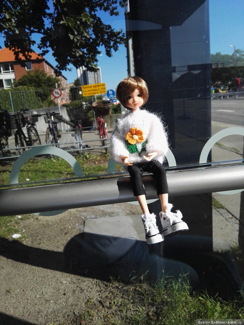 Первая прогулка Мии — Куклы Milim Studio (Милим): российские БЖД