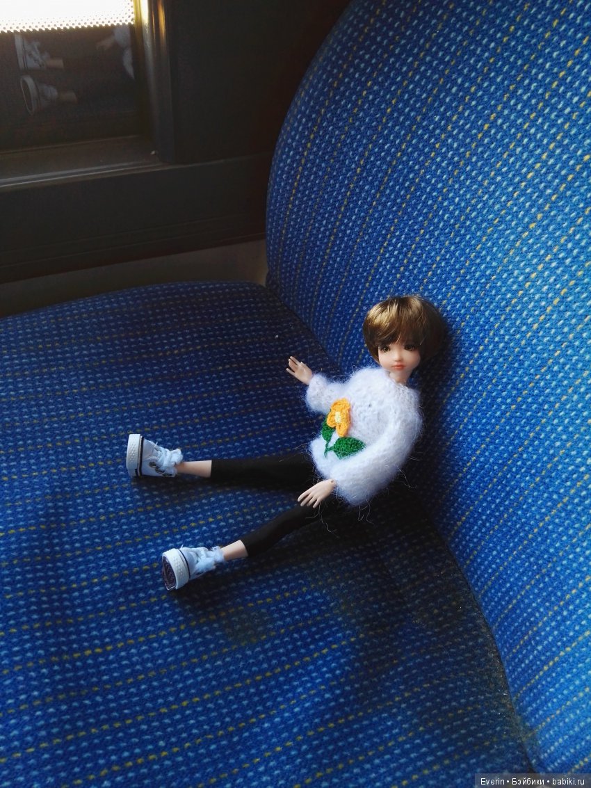 Первая прогулка Мии — Куклы Milim Studio (Милим): российские БЖД (фото 4)