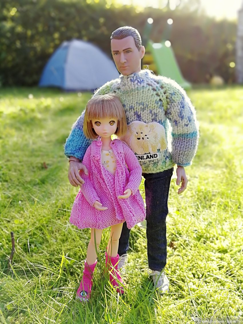 Отец, дочь и тетушка — Коллекционные куклы разных авторов (Разное): редкие бренды (фото 8)