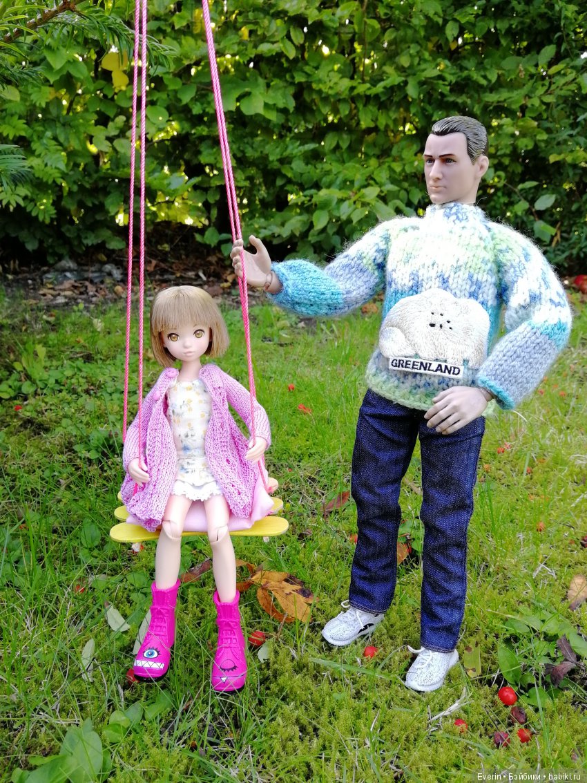 Отец, дочь и тетушка — Коллекционные куклы разных авторов (Разное): редкие бренды (фото 3)