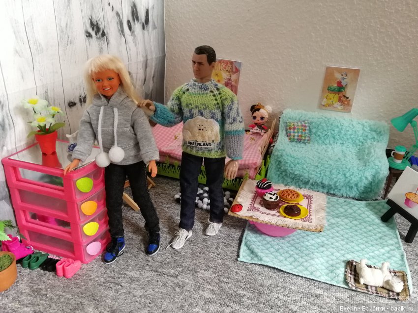 Отец, дочь и тетушка — Коллекционные куклы разных авторов (Разное): редкие бренды