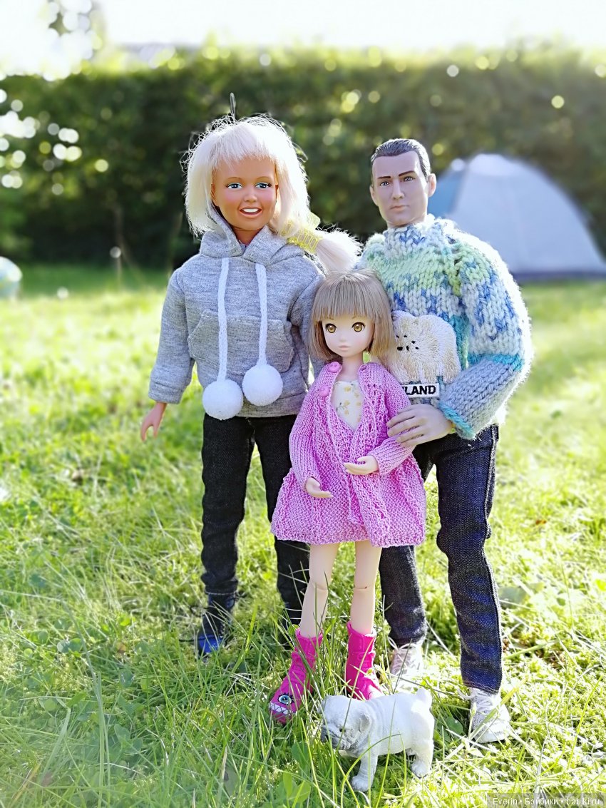 Отец, дочь и тетушка — Коллекционные куклы разных авторов (Разное): редкие бренды (фото 9)