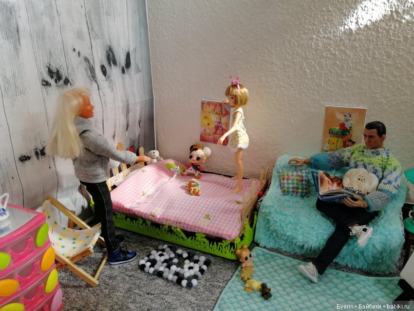 Отец, дочь и тетушка — Коллекционные куклы разных авторов (Разное): редкие бренды