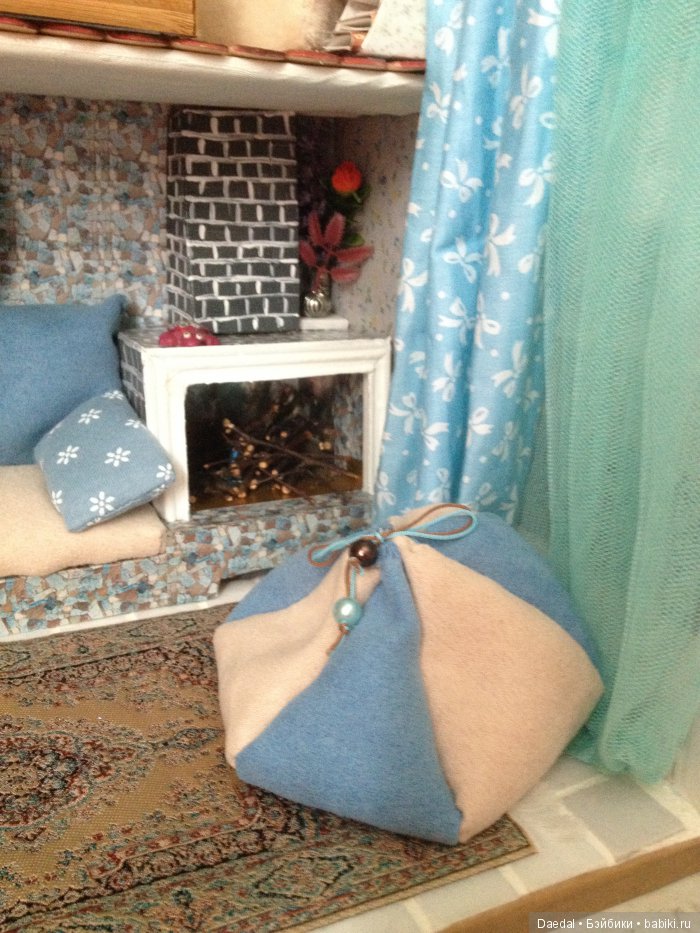 камин в зале