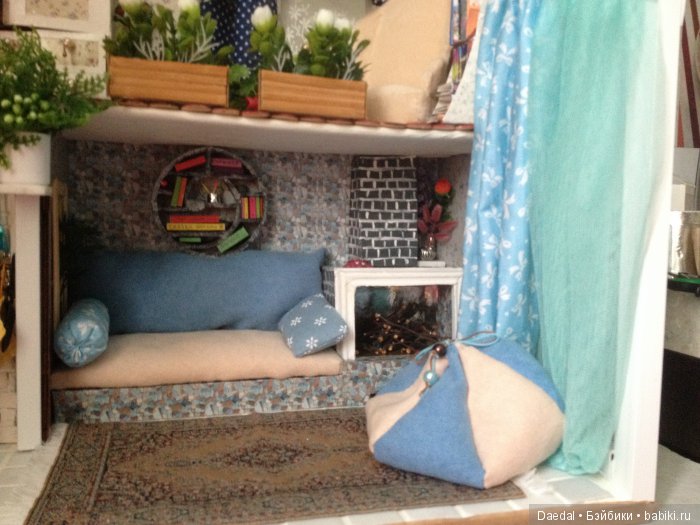 Наш новый домик из оконного откоса, румбокс. Продолжение (фото 5)