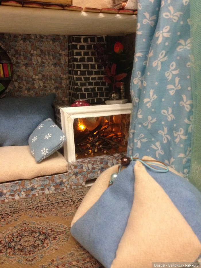 Наш новый домик из оконного откоса, румбокс. Продолжение (фото 6)