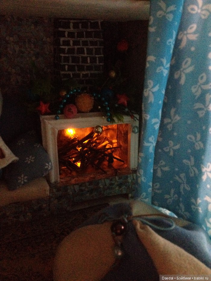 Наш новый домик из оконного откоса, румбокс. Продолжение