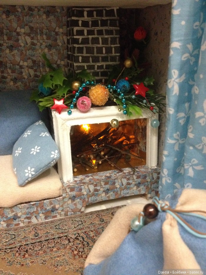 Наш новый домик из оконного откоса, румбокс. Продолжение