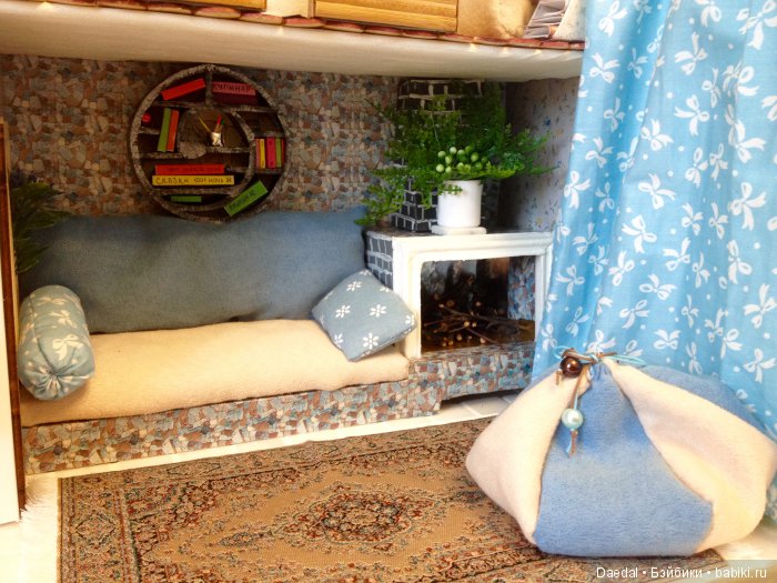 Наш новый домик из оконного откоса - вокруг + электрика